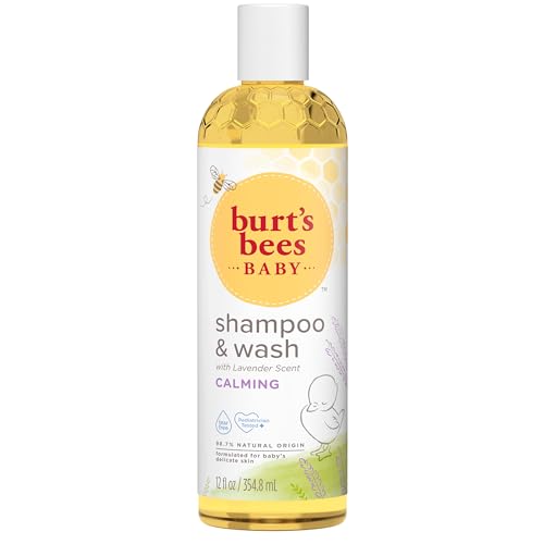 Burt's Bees Baby Calming Shampoo and Wash with Lavender, Tear-Free, 12 Fluid Ounces - image 8