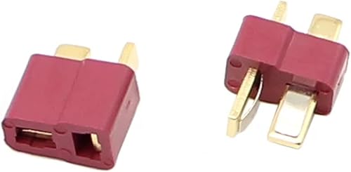 Miniatura 2 de 10 pares de conectores tipo T, utilizados para el control remoto de conectores macho y hembra tipo T de cuadricópteros y barcos de automóviles, con