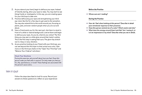 The Psychic Workbook: A Beginner's Guide to Activities and Exercises to Unlock Your Psychic Skills - Image 5