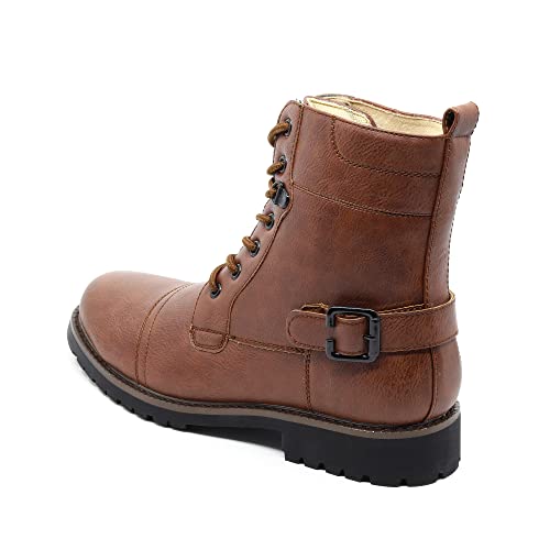 Metrocharm MET525-8 Men's Lace Up Cap Toe Military Combat Work Desert Ankle Boots3