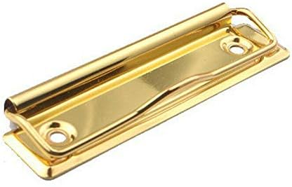 Mountable Clipboard Clips, Hardboard Clips Spring Loaded Surface Mount Handle with and Hanging Hole