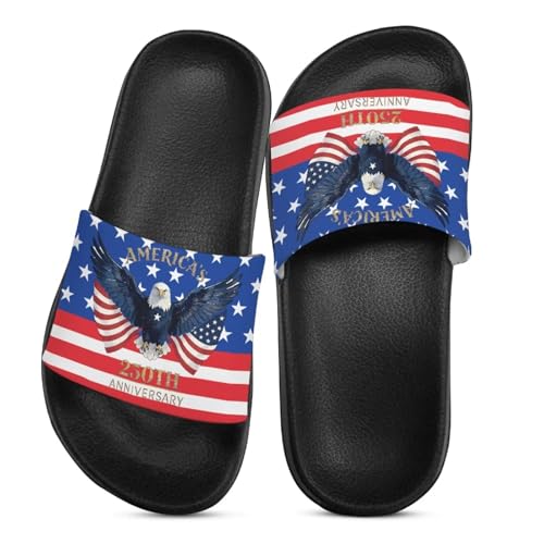 Image of Slides for Boys Girls Quick Drying Kids Slides Sandals Non-Slip