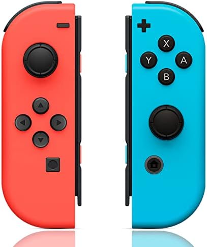 ZHCWM Compatible with Nintendo Switch Controller,Wireless Controller For Nintendo Switch/Lite/OLED,Red/Blue