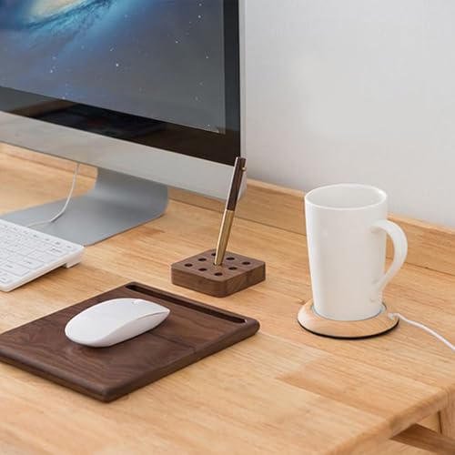 Mug Warmer - Electric Plate USB Powered, Coffee Heater for Desk, Compact Portable Design, Safe Energy Efficient Build, Quick Heat Function, Beverage Accessory for Home Office