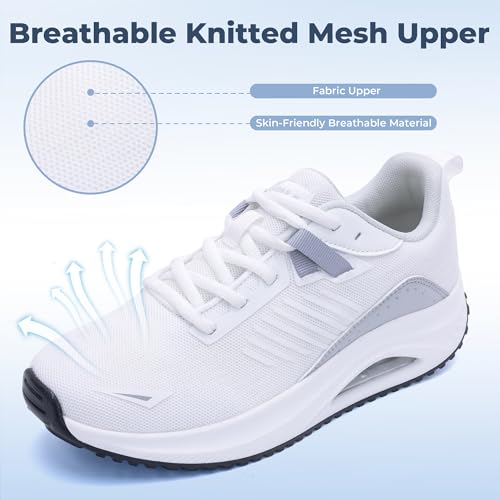 Image of Womens Arch Support Walking Shoes Plantar Fasciitis Orthotic Sneakers for Foot Pain Relief US Size 6-11