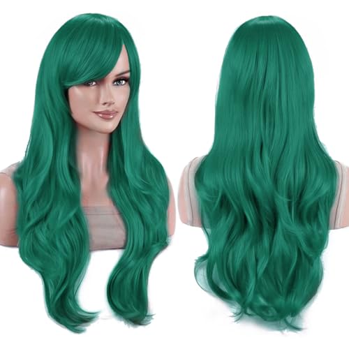 IMISSU 70cm�����O�w�A�E�H�[�^�[�E�F�[�u�E�B�b�O�O���R�X�v���R�X�`���[���E�B�b�O (�~�f�B�A���O���[��)