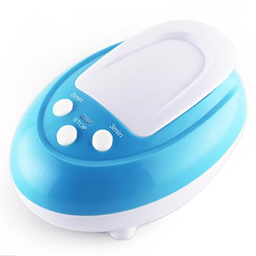 Ultraschall-Polier-Schmuckreiniger zur Reinigung von Brillen, Ringen, Zahnprothesen, Haltern und Mundschutz blau