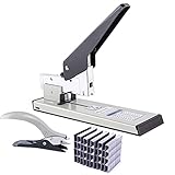 Heavy Duty Stapler,240 Sheet High Capacity Large Stapler,Nextlifei Effortless Industrial Stapler wit