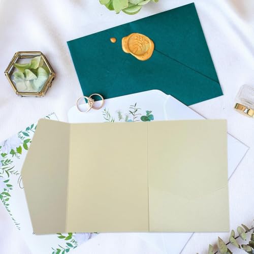 50 Sobres para Invitaciones de Boda Trípticos Elegantes 8