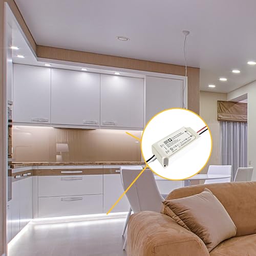 Image of 96W 24V Dimmable LED Driver Triac /ELV /MLV /Phase-Cut AC to DC Power Supply Transformer for LED Strip Light Dimmable Constant Voltage Projects UL Class 2 (Without Junction Box)