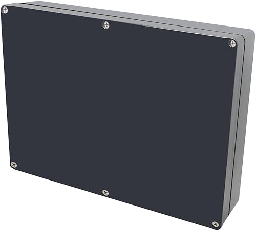 Miniatura 27 de Caja de proyecto ABS de plástico negro cajas eléctricas IP65 impermeable DIY caja de conexiones electrónica caja de alimentación 7.87 x 4.72 x 2.95