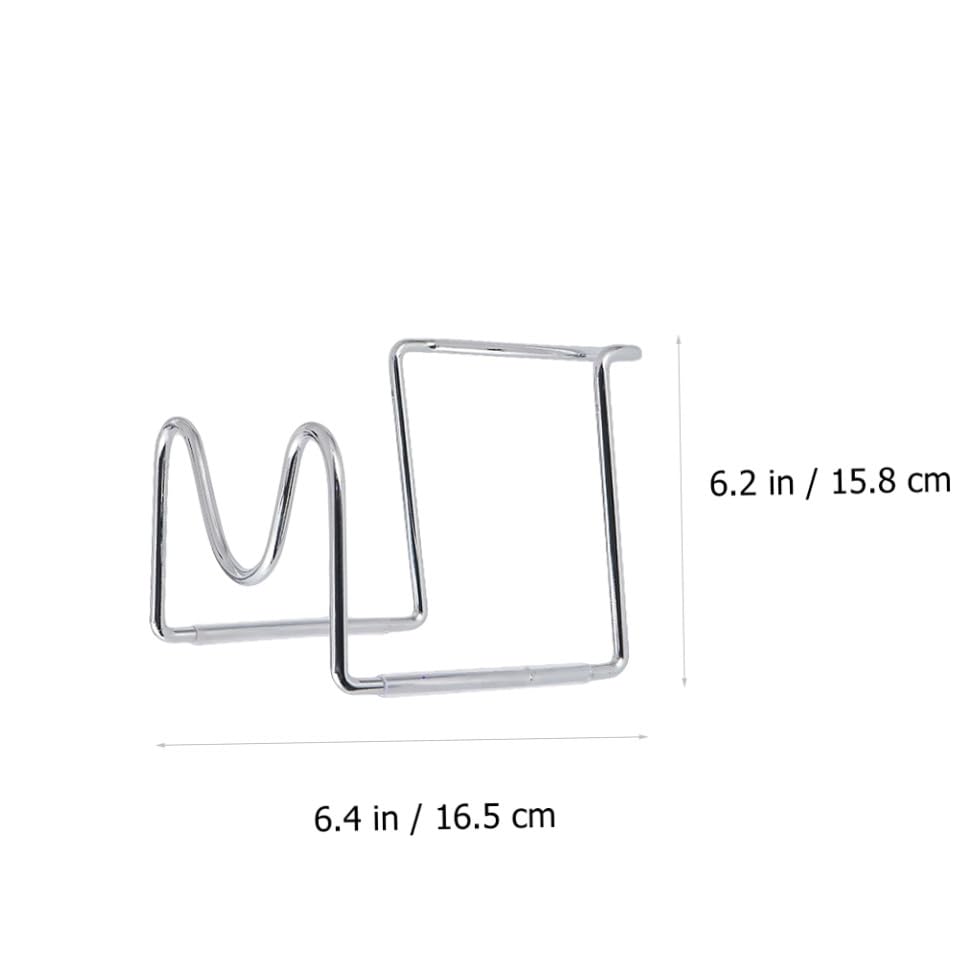 Porte-bouteille d'eau stable en U acier inoxydable double support de table - 3