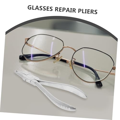 Alicates de acero inoxidable HOMSFOU para ajustar monturas de gafas 8