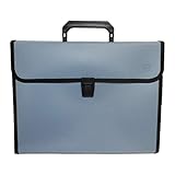 archivador fuelle plastico 13b/sillos oficio azul norma und Color: azul Maletín archivador tipo fuelle con 12 departamentos azul