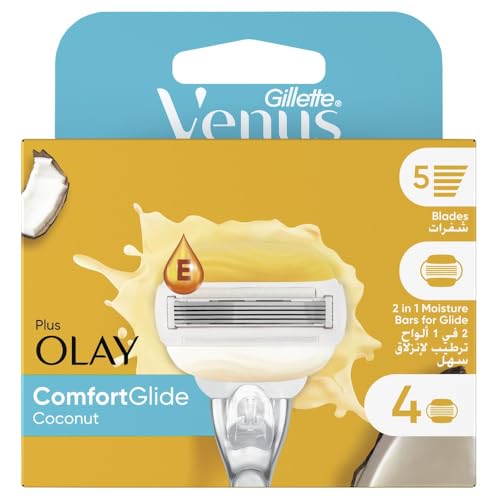 Gillette Venus And Olay WomenS Razor Blade Refills 4 Count