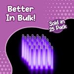 Windy City Novelties - 25 Pack - 6” Premium Glow Sticks - Image 3