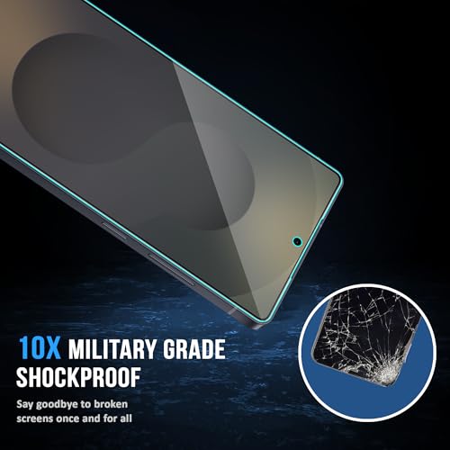 Image of FIRST MART Military-Grade Matte Anti-Glare Tempered Glass for Samsung Galaxy S25 Ultra (6.8 Inch) With Installation Kit | Edge to Edge Coverage |Anti Glare, Bubble-Free [2 Pack]