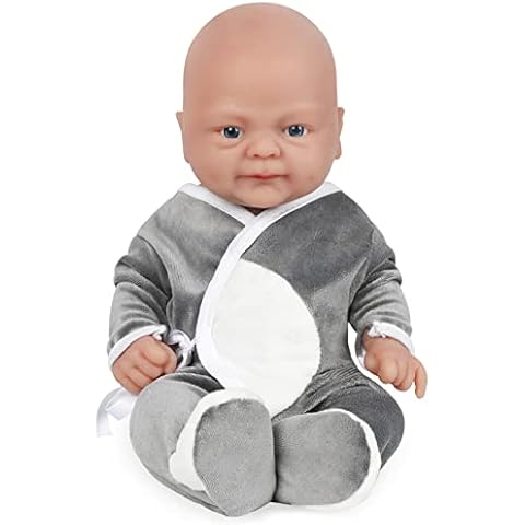 Vollence 14 inch Full Silicone Baby Doll That Look Real Cover