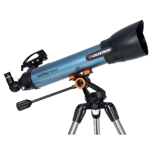 Celestron Inspire 100AZ Beginner Refractor Telescope with Phone Adapter - image 3