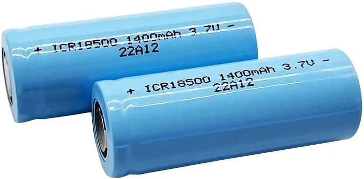 Miniatura 3 de IndigoStar Batería recargable de iones de litio 18500 3.7v 1400mah, utilizada para linternas, baterías de control remoto, paquete de 4