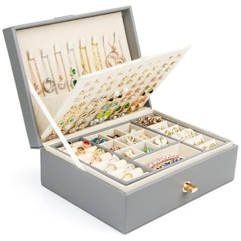 Chelory 3 Layer Jewellery Box Organiser Cover