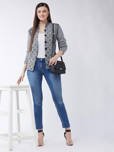 Image of PIVL Women's Long Winter Acrylic Blend Sweater