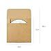25Pcs Brown Kraft Paper CD DVD Sleeves Retro DVD Envelopes Cardboard Storage Cases Keepers Holder for CD/DVD Packaging or Store