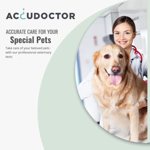 AccuDoctor 100 Urin-Teststreifen Hund & Katze – Urintest für Tiere, pH Teststreifen Urin Hund Urintestreifen Schnelltest – Urin Sticks Hund Katze, Teststreifen Urin Tier, Hund Urintest Niere Zuhause