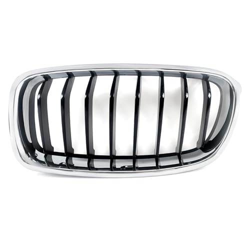 Rejilla delantera izquierda 51130054502 cromo negro para F30 335i F35 2012-2018