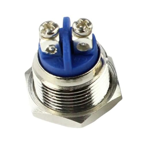 Interruptor industrial de 16mm metálico para salpicadero de coche 2