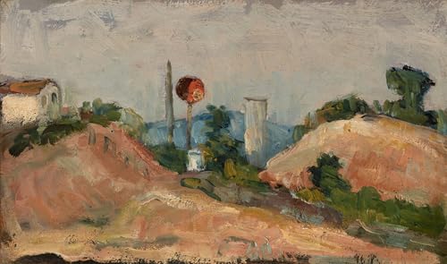 Tableau sur Toile Paul Cézanne Voie Ferrée Impression HD