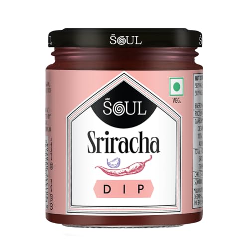 Image of ADF Soul Sriracha Dip | Spicy Thai-Style Sauce With Red Chillies & Garlic | Perfect With Fries, Burgers & Snacks | 200g