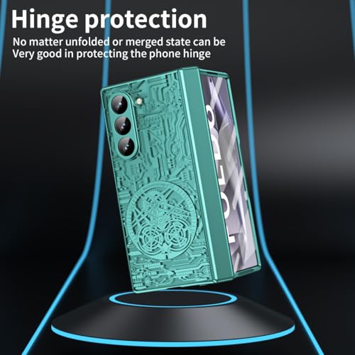 Coque Samsung Galaxy Z Fold 7 or étui à rabat rigide anti-rayures - 5