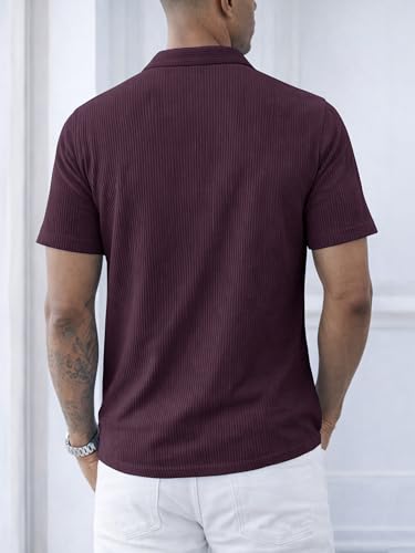 Image of Nobel Monk Men's Solid Casual Shirt |Half Sleeve | Regular Fit |Stylish Shirt for Men
