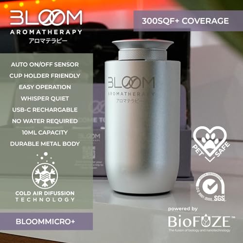 Difusor aromático eléctrico portátil Bloom Aromatherapy miniatura 3