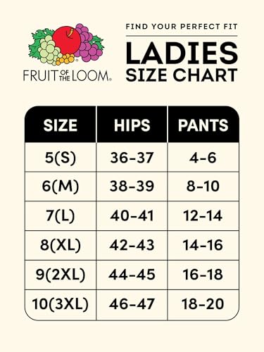 Image of Fruit of the Loom Women's Seamless Low-Rise Brief (Pack of 6)