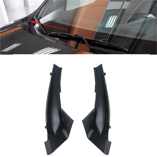 Garniture d'angle de pare-brise Nissan X-Trail T31 2008-2013 cache plastique baie d'essuie-glace - 6
