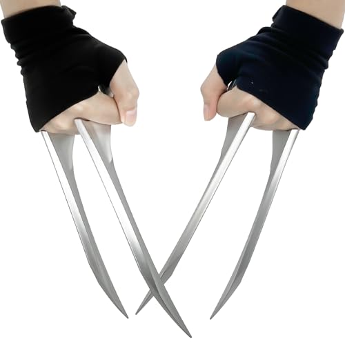 Plastic Wolf Claws Set for Adults, Logan & X-23...