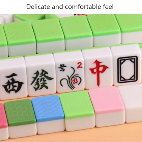 Mahjong Chino de Melamina para Hogar y Viaje miniatura 3