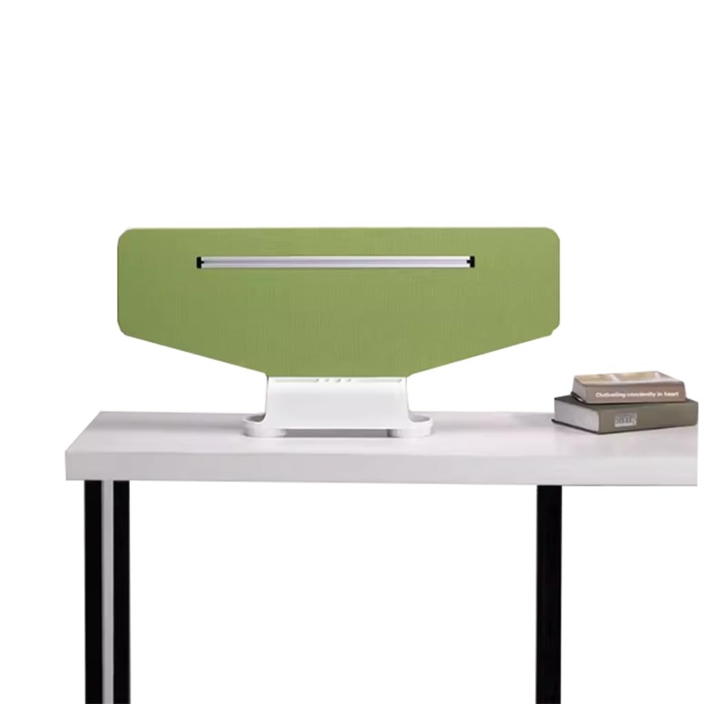 HJYCLFAZU Freestanding Desk Privacy Divider, Partition Board Baffle Divider With Pendant Slot Screen Panel Desktop For Home Offices Libraries Classroom