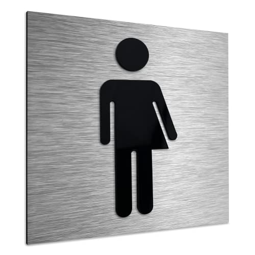 VSafety - Cartello per WC con scritta General Door-Disabled/Gents