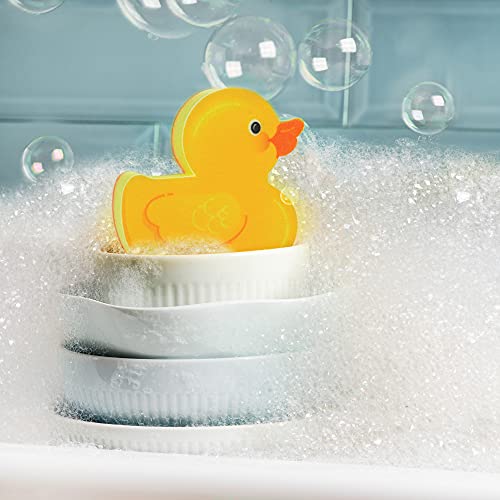 Image of Genuine Fred, Scrub-A-Duck, Kitchen Sponge, Yellow