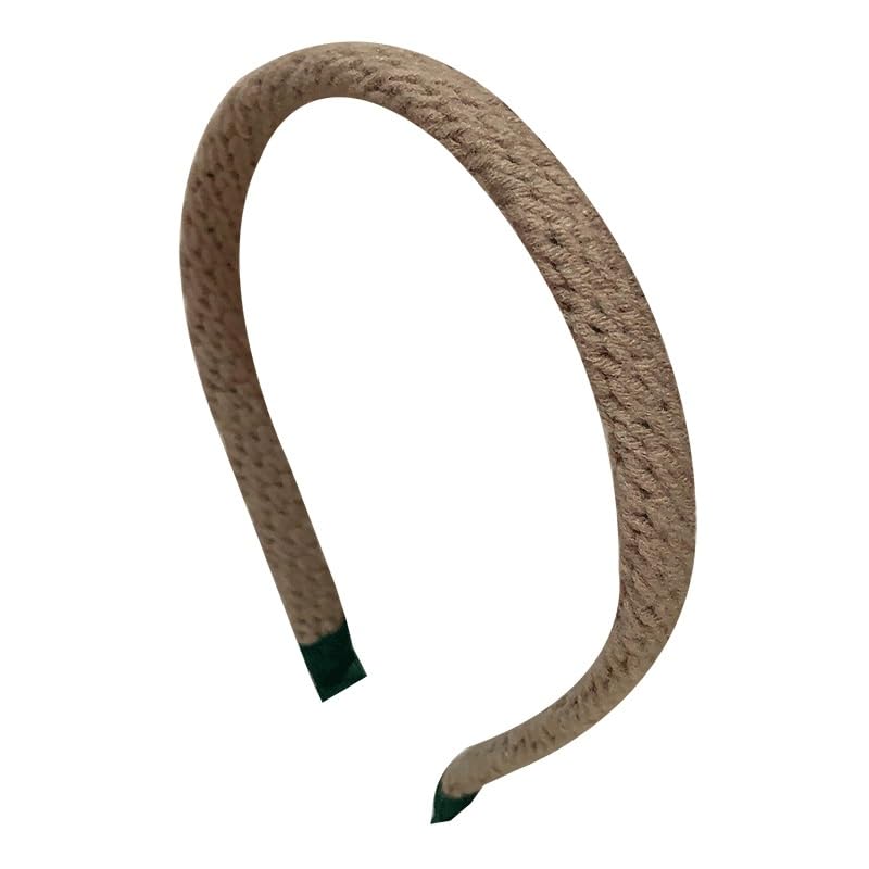 Bandeau en laine tricotée JFDBGU pour style littéraire cool automne hiver