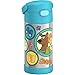 THERMOS FUNTAINER Water Bottle with Straw - 12 Ounce - Kids Stainless Steel Vacuum Insulated Water Bottle with Lid, Scooby-Doo
