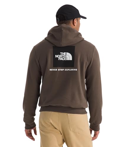 Image of THE NORTH FACE Men's Evolution Box NSE Hoodie | Sweatshirt With 2 Piece Hood, Adjustable Drawcord, Kangaroo Hand Pocket