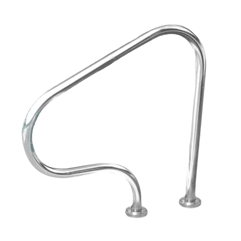 Main courante de sécurité pour escalier de piscine enterrée et entrée de bassin sécurisée