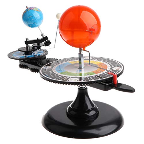 Tenlacum Sistema solar, sol, tierra, luna, planetario orbital, modelo de tierra, astronomía, ciencias, juguete para niños