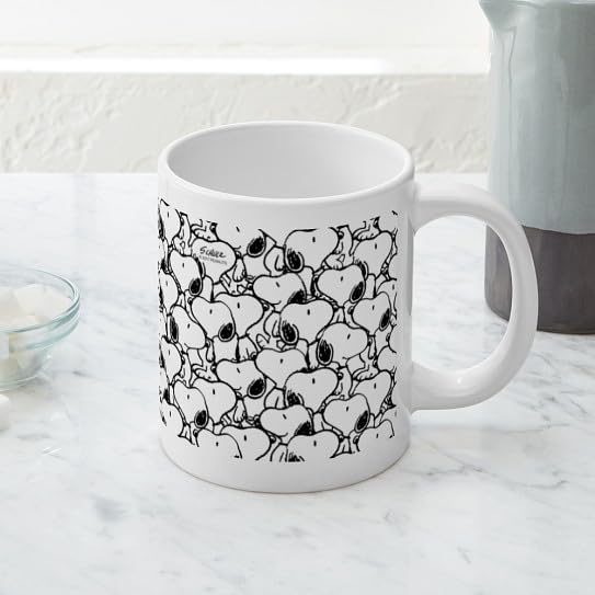 Taza mega de cerámica 20 oz con diseño Snoopy miniatura 2