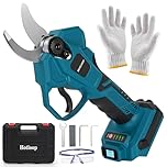 Gardena Sécateur électrique professionnel sans fil pour batterie Mkita 18 V (sans batterie), diamètre de coupe max. 40 mm, affichage LCD