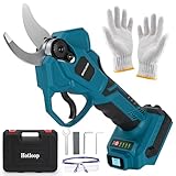 Akku Astschere Professionelle Elektrische Gartenschere für Makita 18V Batterie (Ohne Akku),Gardena Akku Gartenschere Max 40mm Schneiddurchmesser,LCD Anzeige